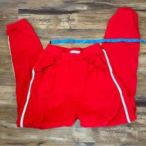 REBDOLLS Red Sweatpants
